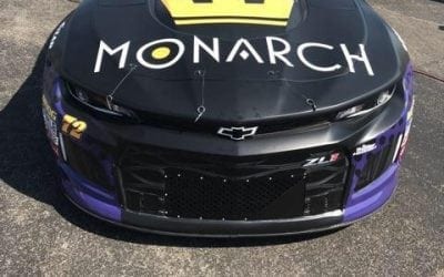 Monarch Token Sponsors TriStar Motorsports’ Car 72 with Driver Corey LaJoie for the Monster Energy NASCAR Cup Series in the Kentucky, New Hampshire and Pocono Races