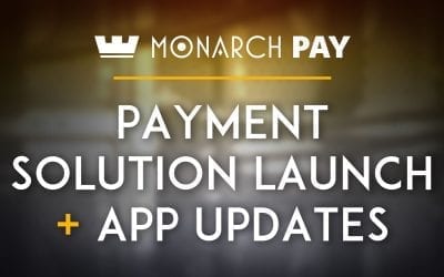 MonarchPay Cryptocurrency-To-USD Payment Solution Launched & Monarch Wallet adds Bitcoin & Ethereum Fiat pairings in App!