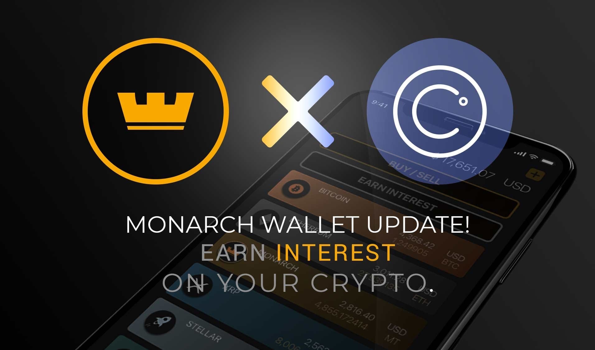 Monarch Wallet App Update Brings Users Up To 7% APR Interest With Crypto